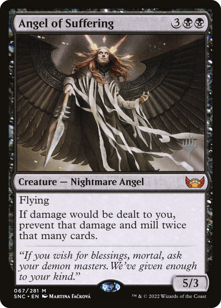 Angel of Suffering (Promo Pack) [Streets of New Capenna Promos] | Silver Goblin