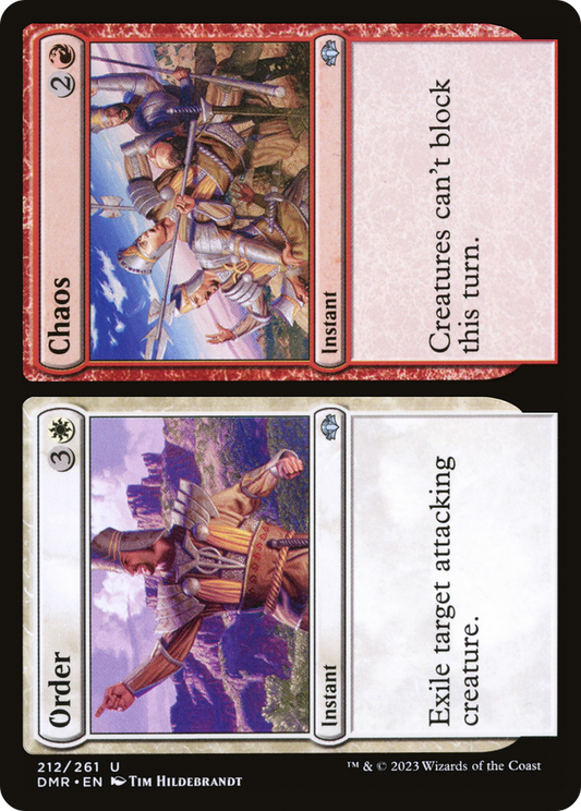 Order // Chaos [Dominaria Remastered] Foil