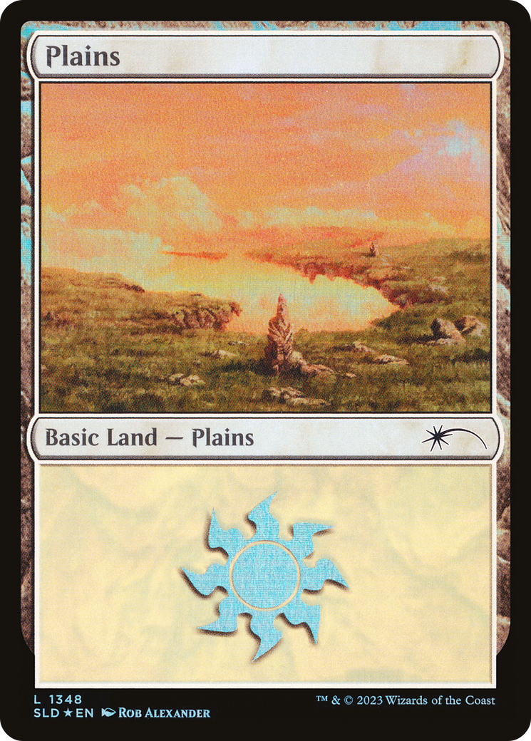 Plains (1348) [Secret Lair Drop Series] Foil