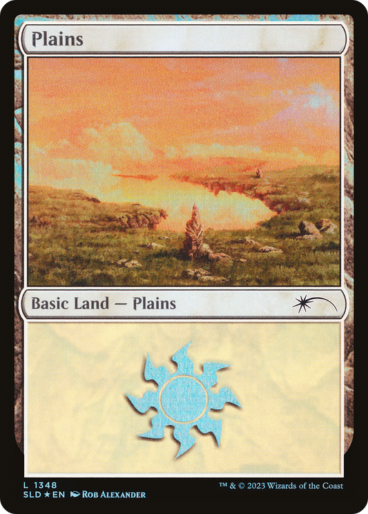 Plains (1348) [Secret Lair Drop Series] Foil