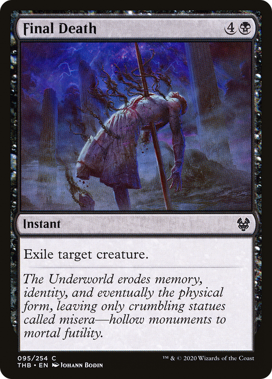 Final Death [Theros Beyond Death] Foil