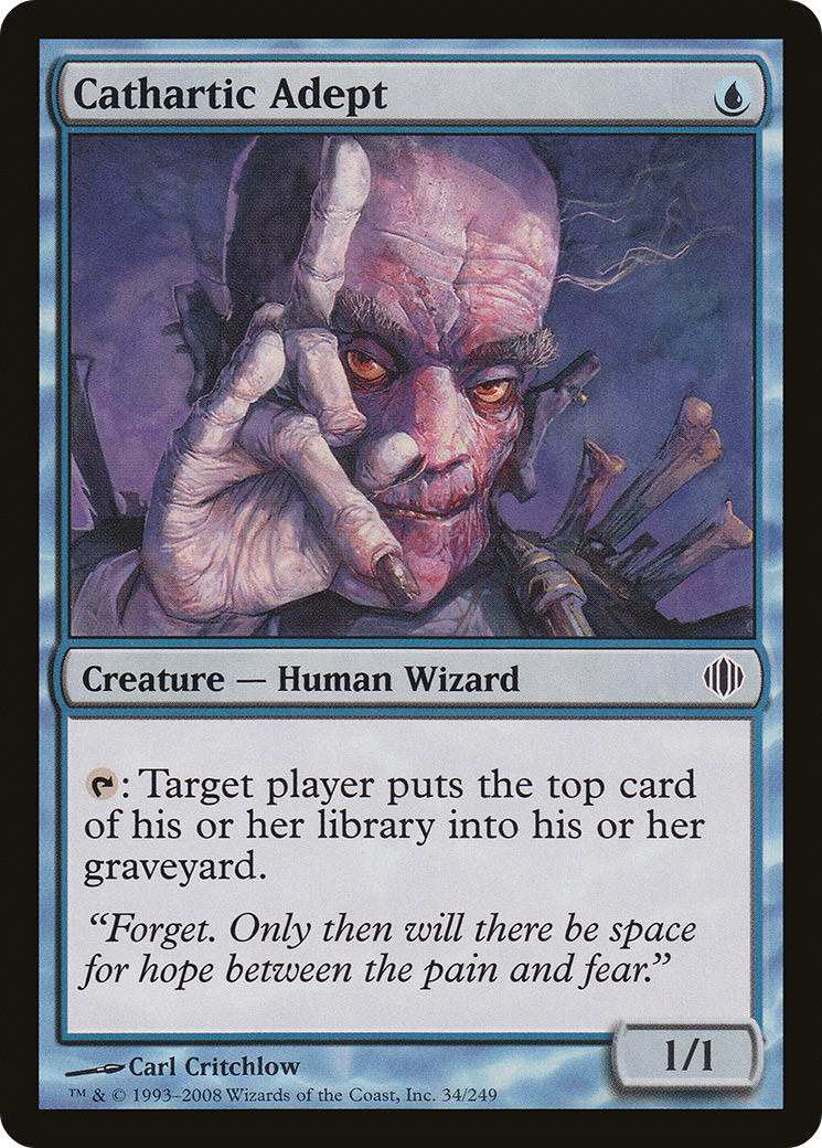 Cathartic Adept [Shards of Alara] Foil