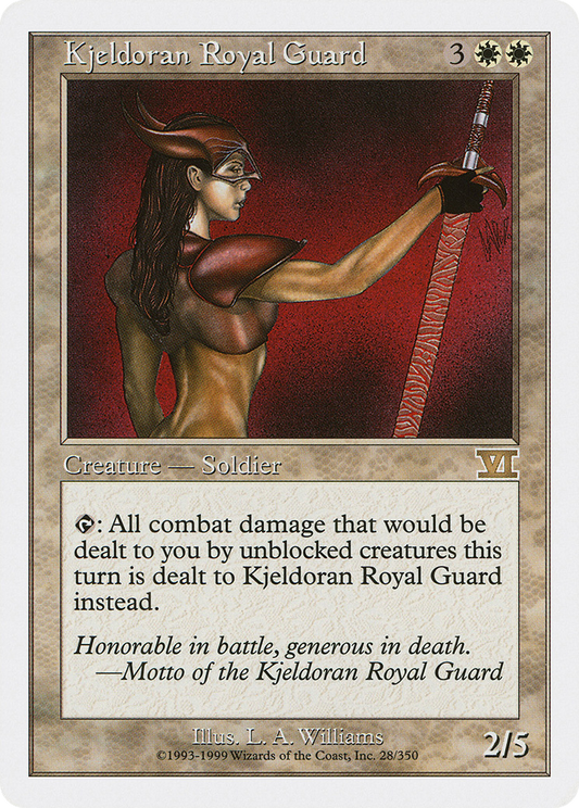 Kjeldoran Royal Guard [Classic Sixth Edition]