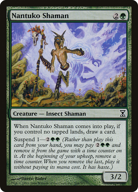 Nantuko Shaman [Time Spiral] Foil