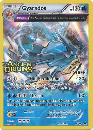 Gyarados (XY60) (Staff) [XY: Black Star Promos] | Silver Goblin