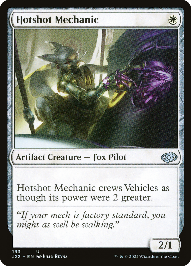 Hotshot Mechanic [Jumpstart 2022] | Silver Goblin