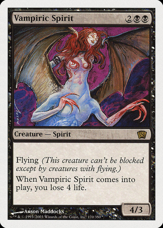 Vampiric Spirit [Eighth Edition] Foil