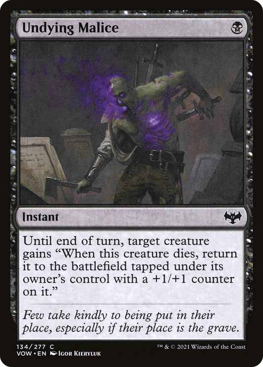 Undying Malice [Innistrad: Crimson Vow] Foil