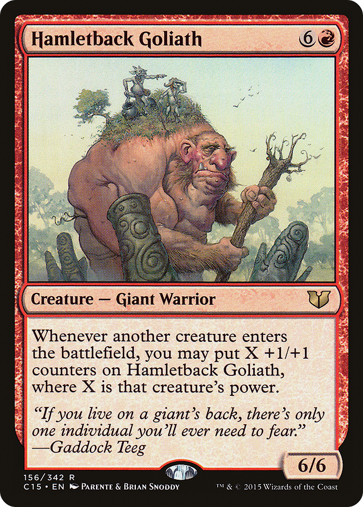 Hamletback Goliath [Commander 2015] | Silver Goblin