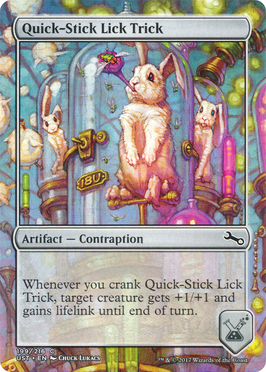 Quick-Stick Lick Trick [Unstable]