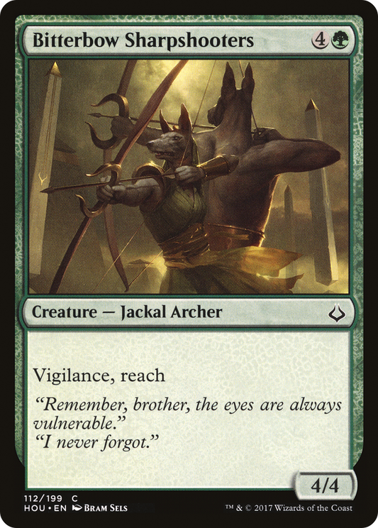 Bitterbow Sharpshooters [Hour of Devastation] Foil