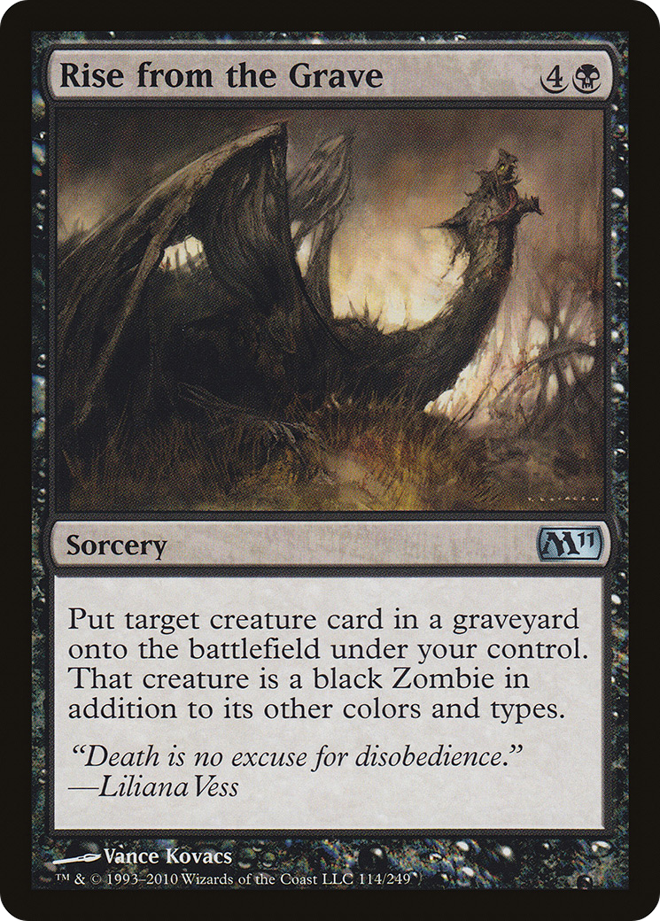 Rise from the Grave [Magic 2011] Foil