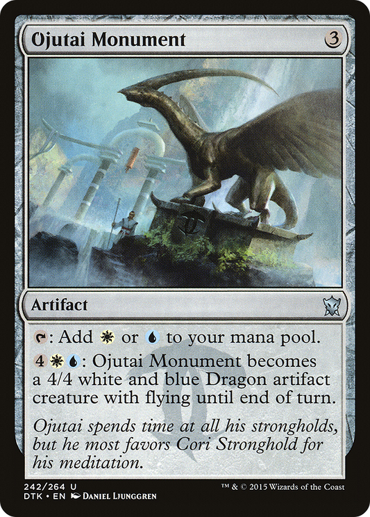 Ojutai Monument [Dragons of Tarkir] Foil