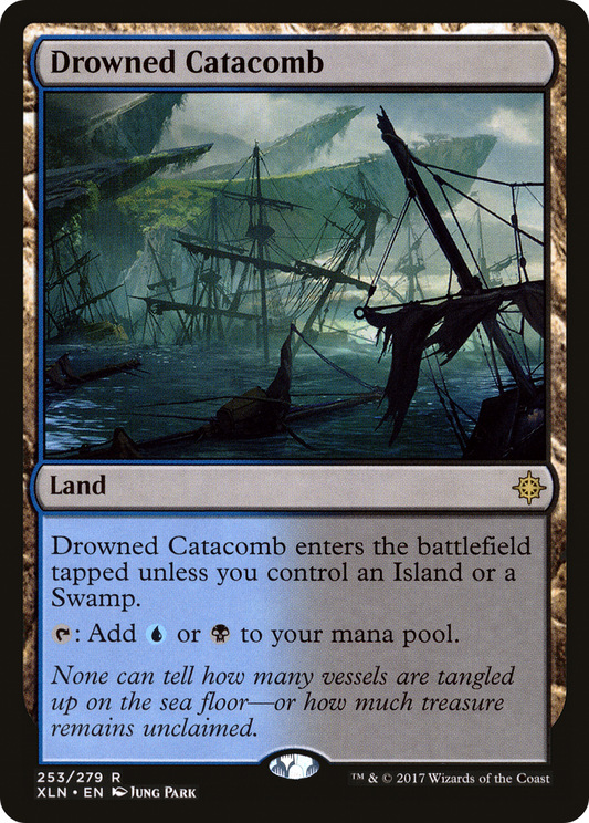 Drowned Catacomb [Ixalan] Foil