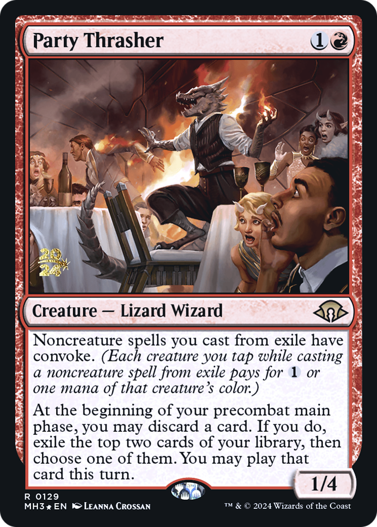 Party Thrasher [Modern Horizons 3 Prerelease Promos] | Silver Goblin