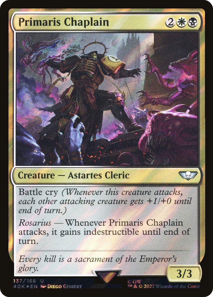 Primaris Chaplain (Surge Foil) [Warhammer 40,000]