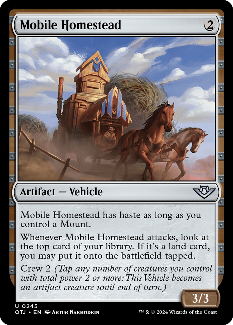 Mobile Homestead [Outlaws of Thunder Junction] | Silver Goblin