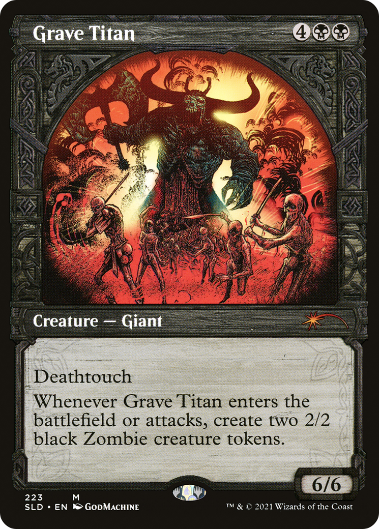 Grave Titan (223) Foil - Secret Lair Drop