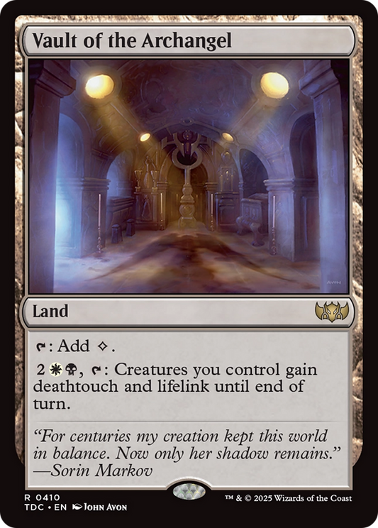 Vault of the Archangel (410) - Commander: Tarkir: Dragonstorm