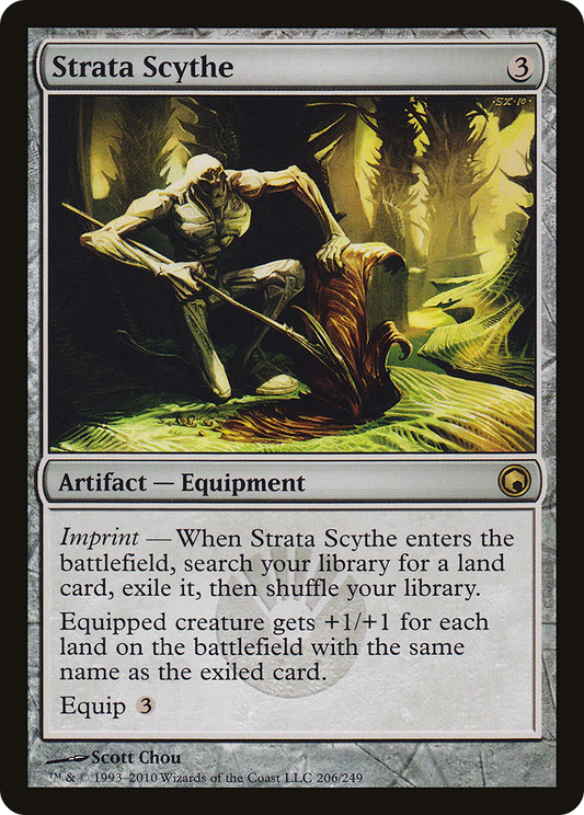 Strata Scythe [Scars of Mirrodin] Foil