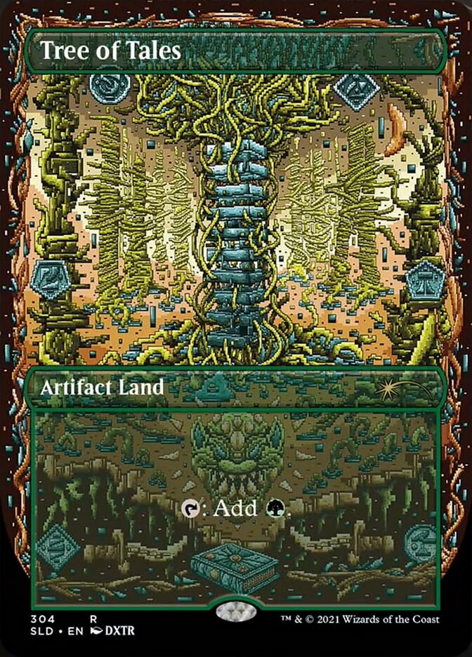 Tree of Tales (Borderless) [Secret Lair Drop Series] | Silver Goblin