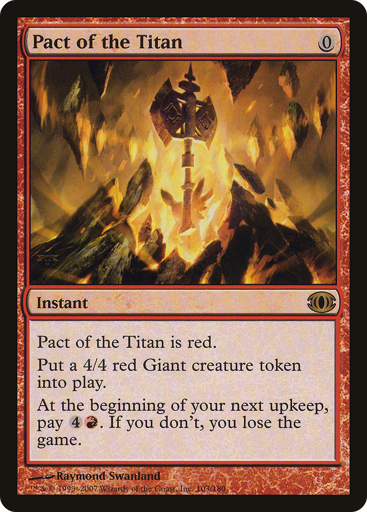 Pact of the Titan (103) Foil - Future Sight