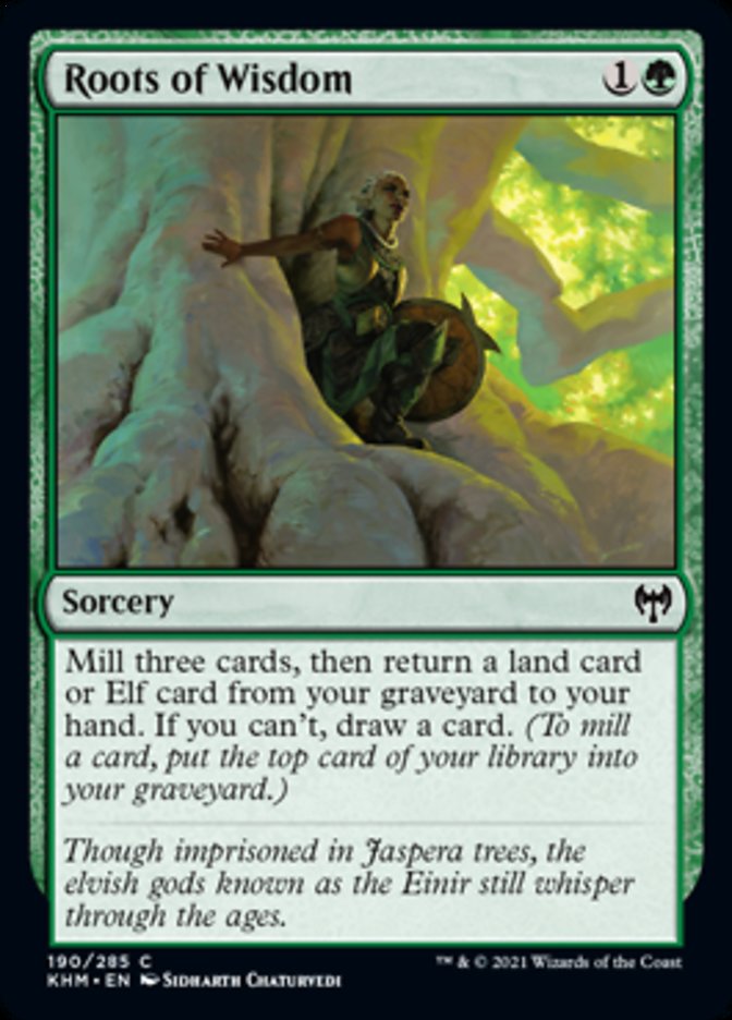 Roots of Wisdom [Kaldheim] | Silver Goblin