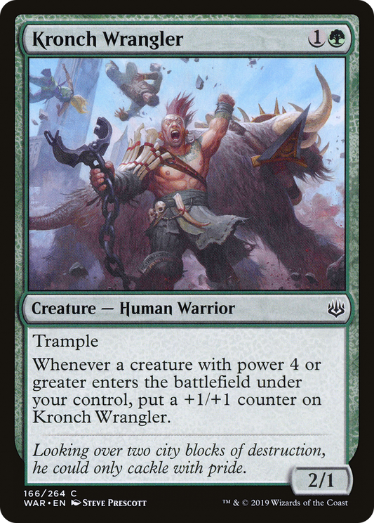 Kronch Wrangler [War of the Spark] Foil