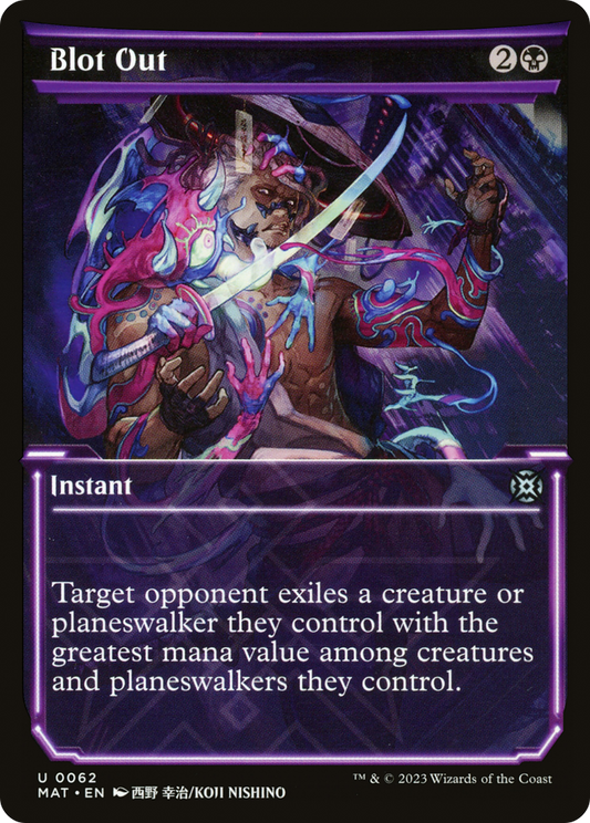 Blot Out (Showcase) [March of the Machine: The Aftermath] Foil