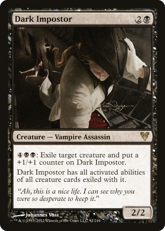 Dark Impostor [Avacyn Restored] Foil