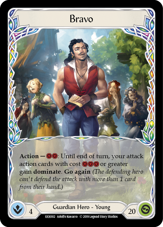Dorinthea // Bravo (XXX001) - Flesh and Blood: Promo Cards