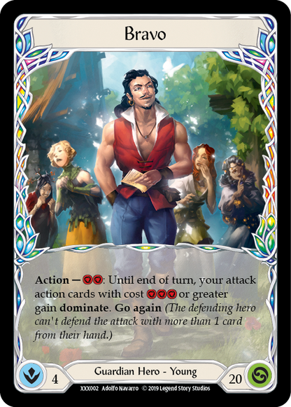 Dorinthea // Bravo (XXX001) - Flesh and Blood: Promo Cards