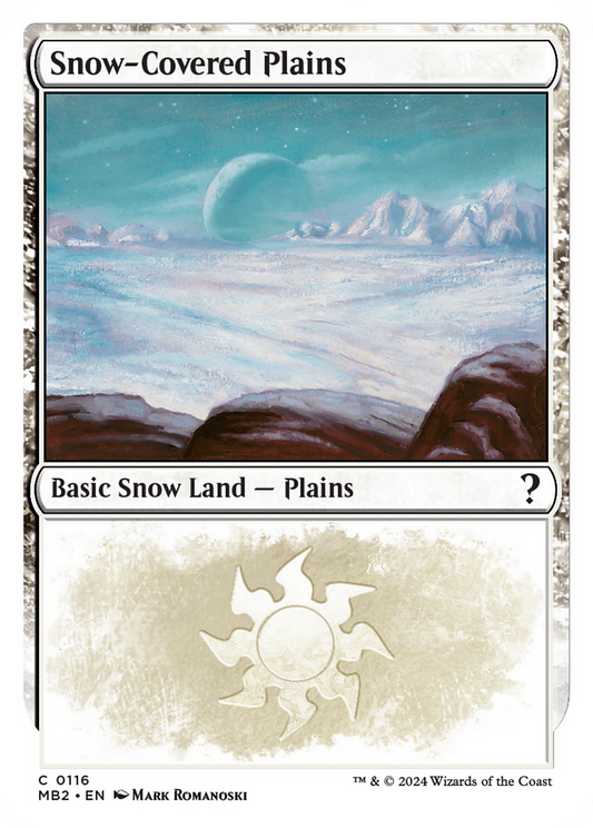 Snow-Covered Plains: (snow) (116)