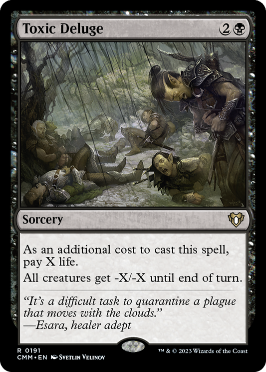 Toxic Deluge [Commander Masters] Foil