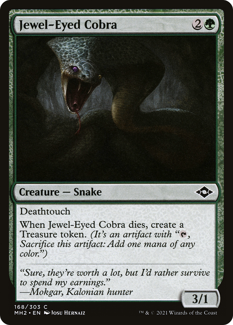 Jewel-Eyed Cobra [Modern Horizons 2] Foil