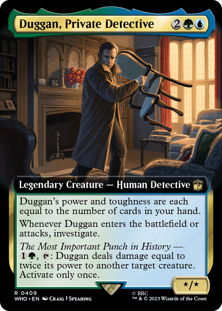 Duggan, Private Detective (Extended Art) [Doctor Who] | Silver Goblin