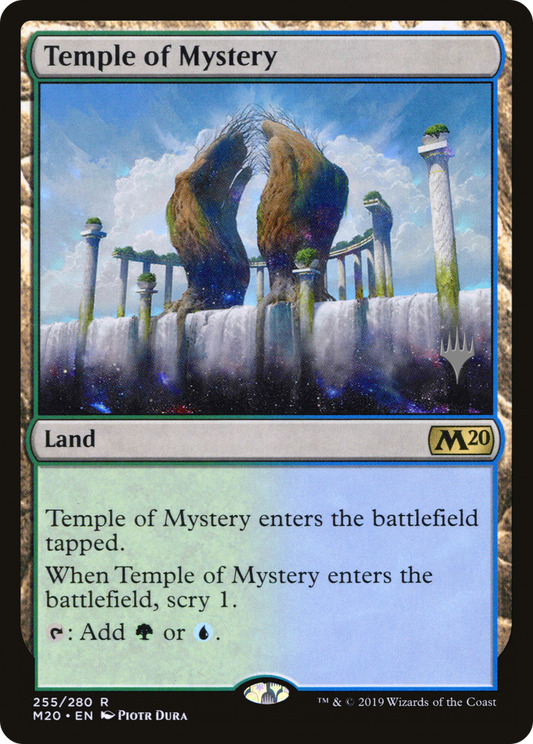 Temple of Mystery (Promo Pack) [Core Set 2020 Promos] Foil