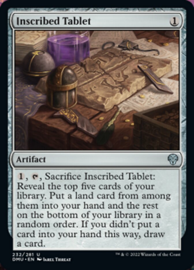 Inscribed Tablet [Dominaria United] | Silver Goblin