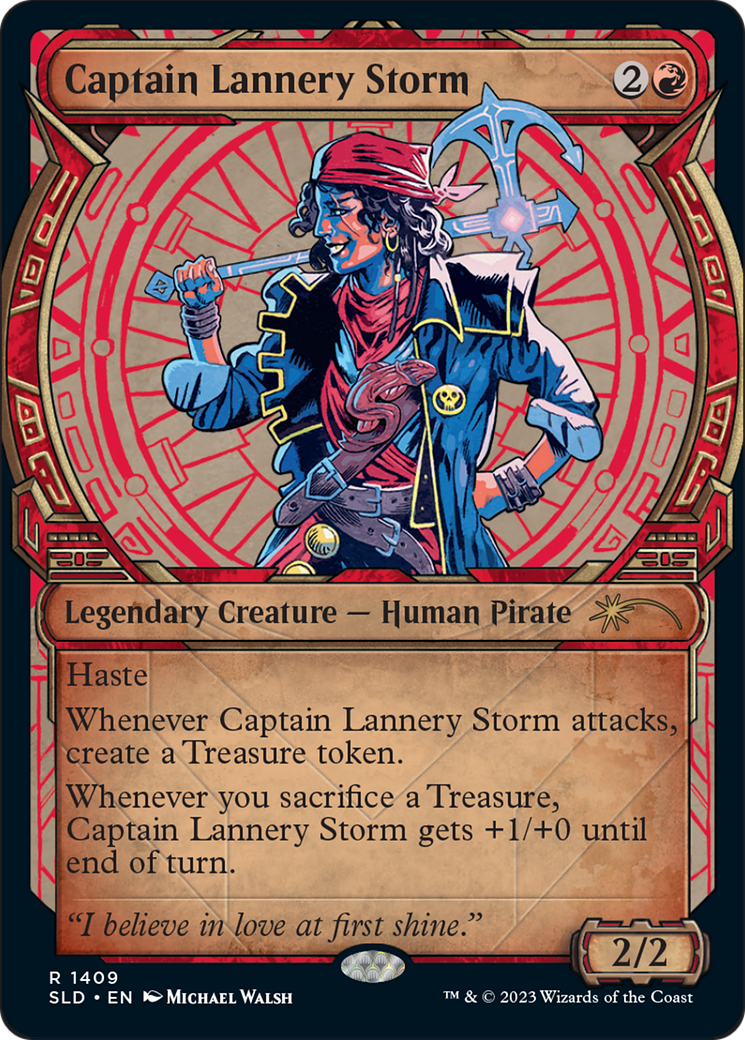 Captain Lannery Storm (Rainbow Foil) [Secret Lair Drop Series] | Silver Goblin