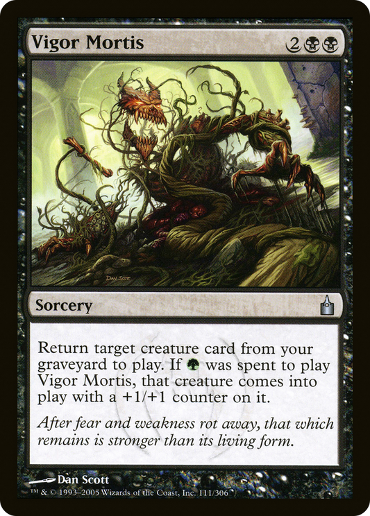 Vigor Mortis [Ravnica: City of Guilds] Foil