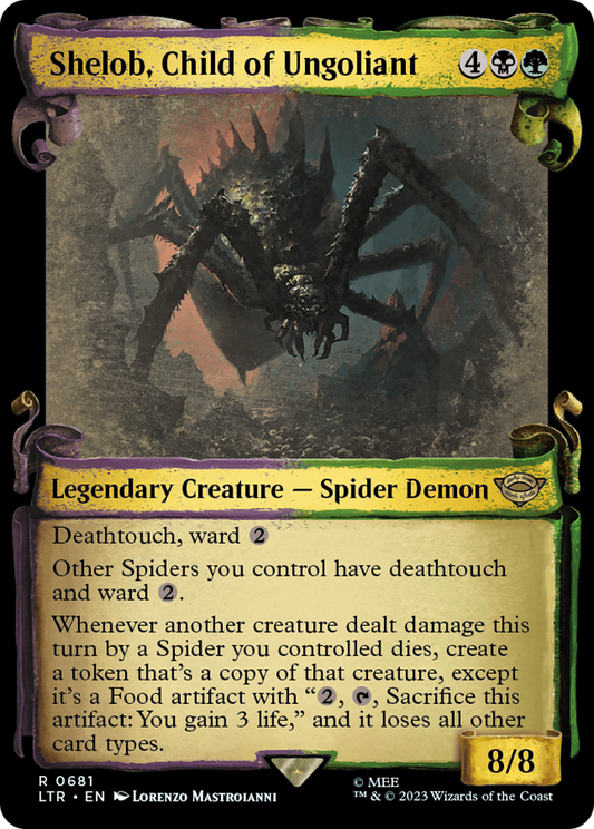 Shelob, Child of Ungoliant [The Lord of the Rings: Tales of Middle-Earth Showcase Scrolls] Foil