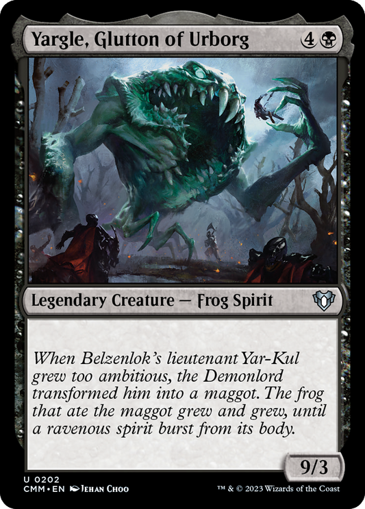 Yargle, Glutton of Urborg [Commander Masters] Foil