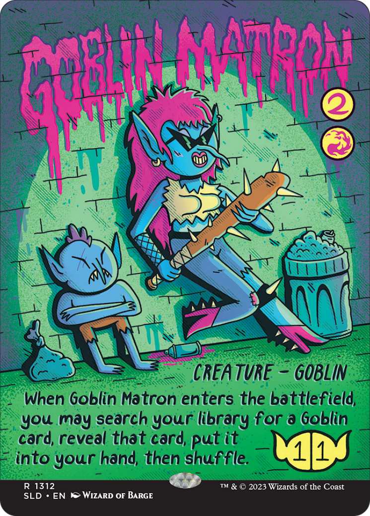 Goblin Matron (Rainbow Foil) [Secret Lair Drop Series] | Silver Goblin