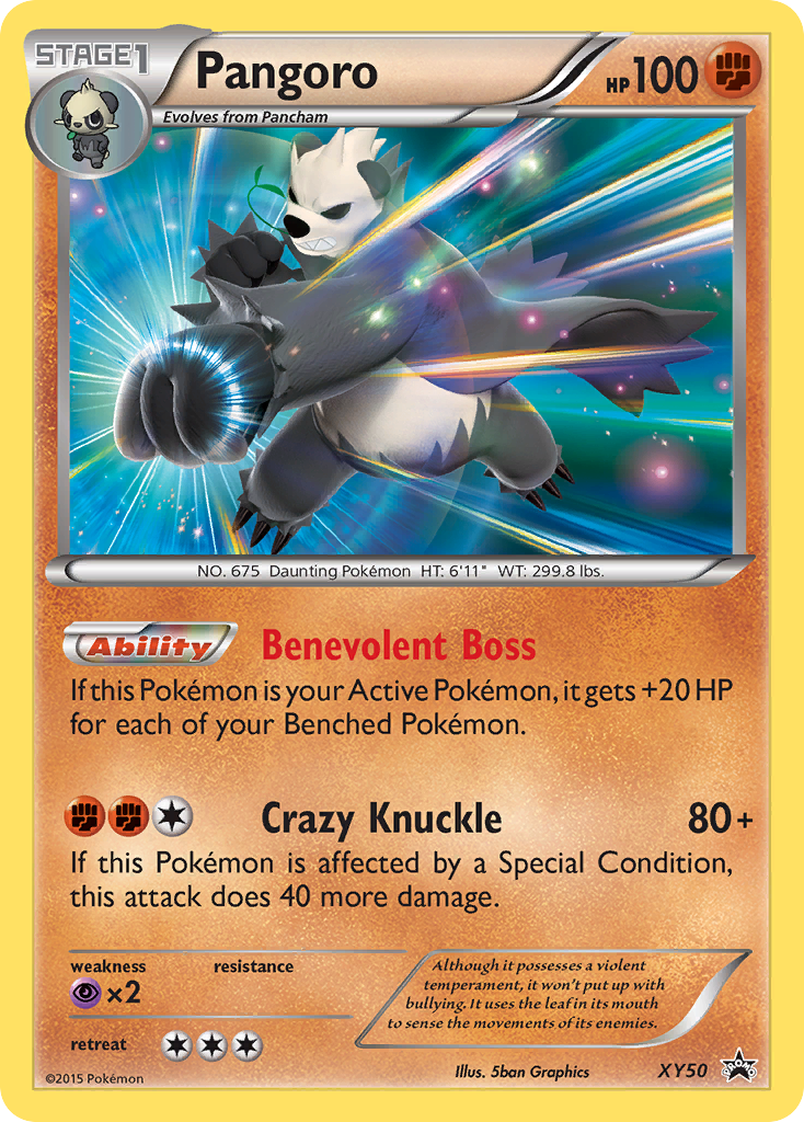 Pangoro (XY50) [XY: Black Star Promos] | Silver Goblin