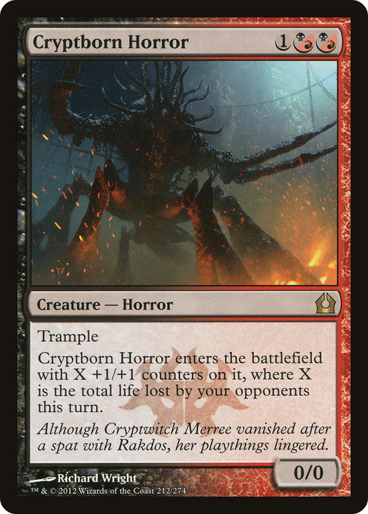 Cryptborn Horror [Return to Ravnica] Foil