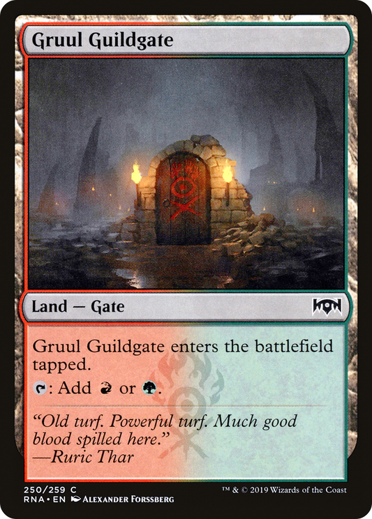 Gruul Guildgate (250/259) [Ravnica Allegiance] Foil