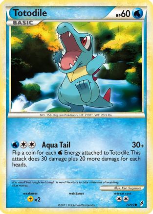 Totodile (74) Reverse Holofoil - Call of Legends
