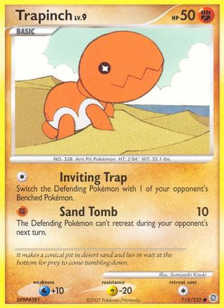 Trapinch (115) Reverse Holofoil - Secret Wonders
