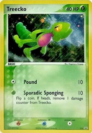 Treecko - 016 (EX Deck Tin) (16) Holofoil - Nintendo Promos