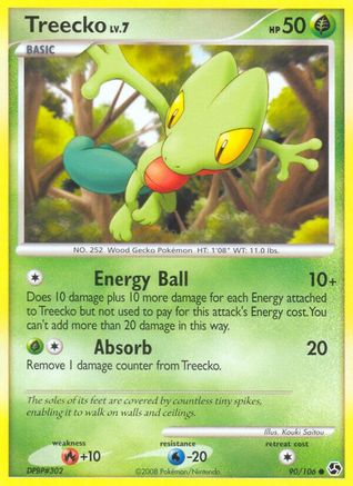 Treecko (90) Reverse Holofoil - Great Encounters